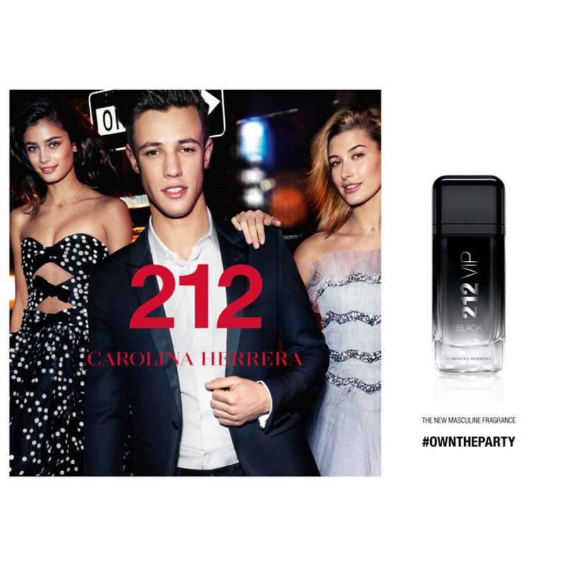 212 VIP Black Carolina Herrera Eau de Parfum