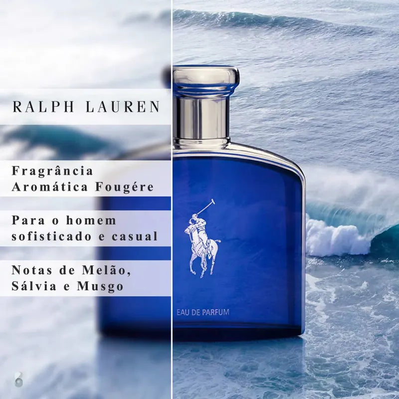 Parfum Polo Blue Ralph Lauren - Eau de Toilette - Pour hommes