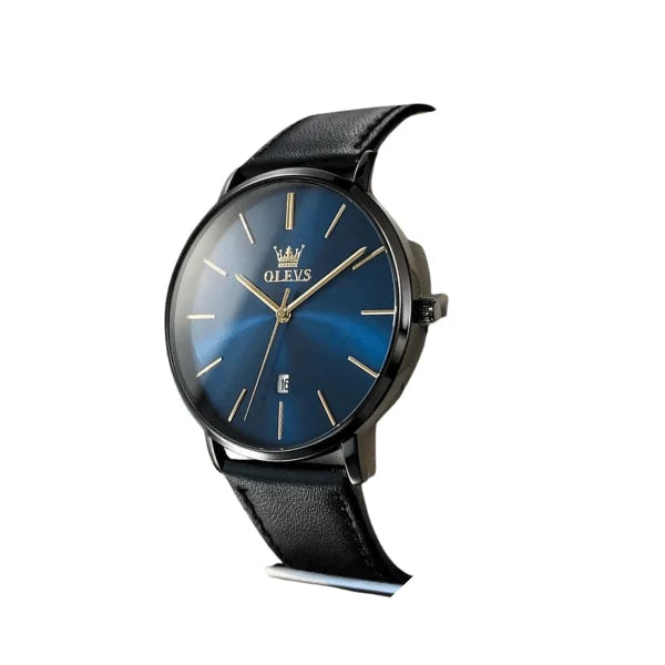 Olevs Montre Classique Homme Valence | Bleue