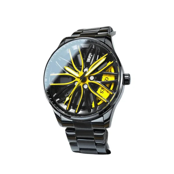 Olevs Montre Sportive Homme Jaune | Saint-Tropez